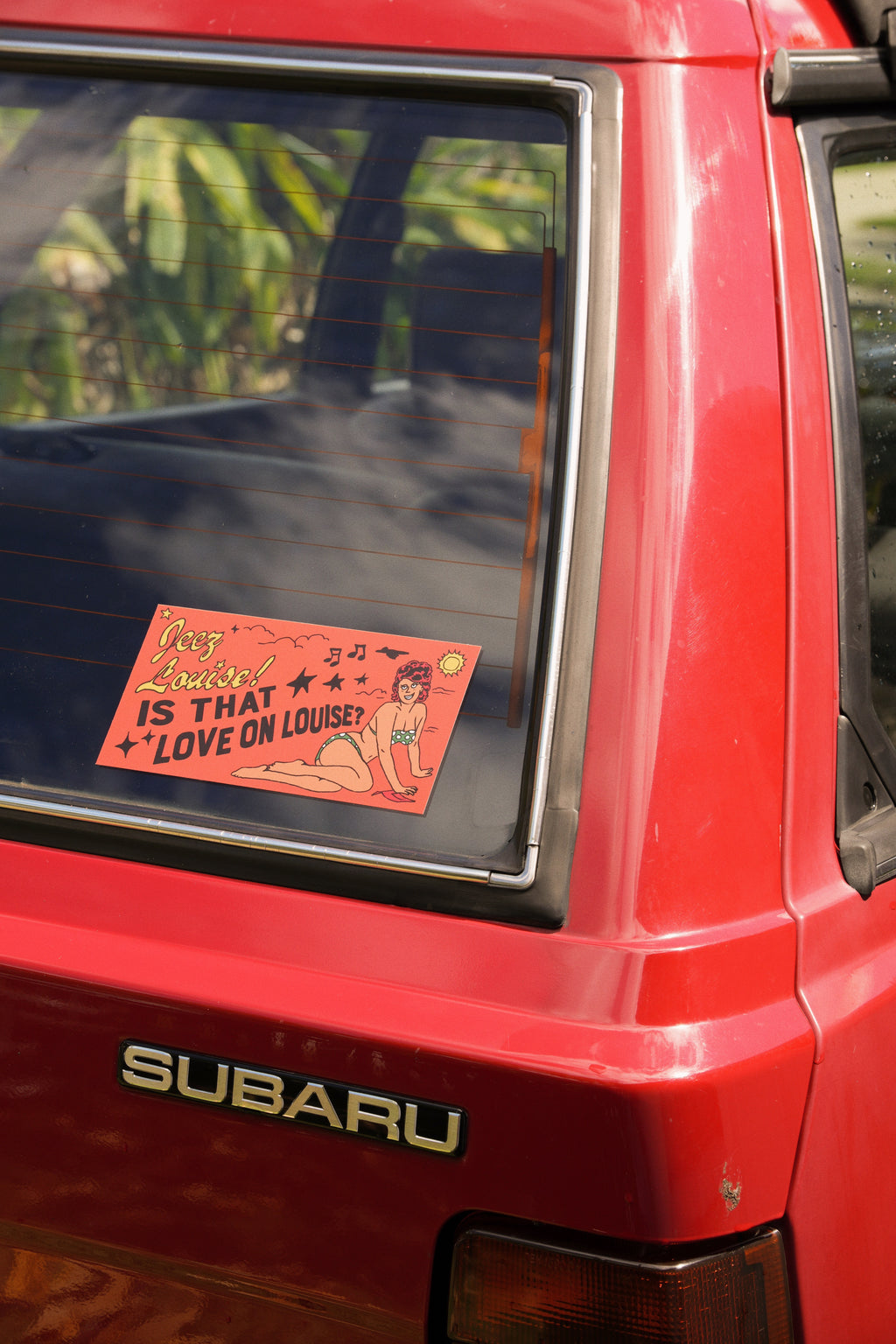 Jeez Louise Bumper Sticker