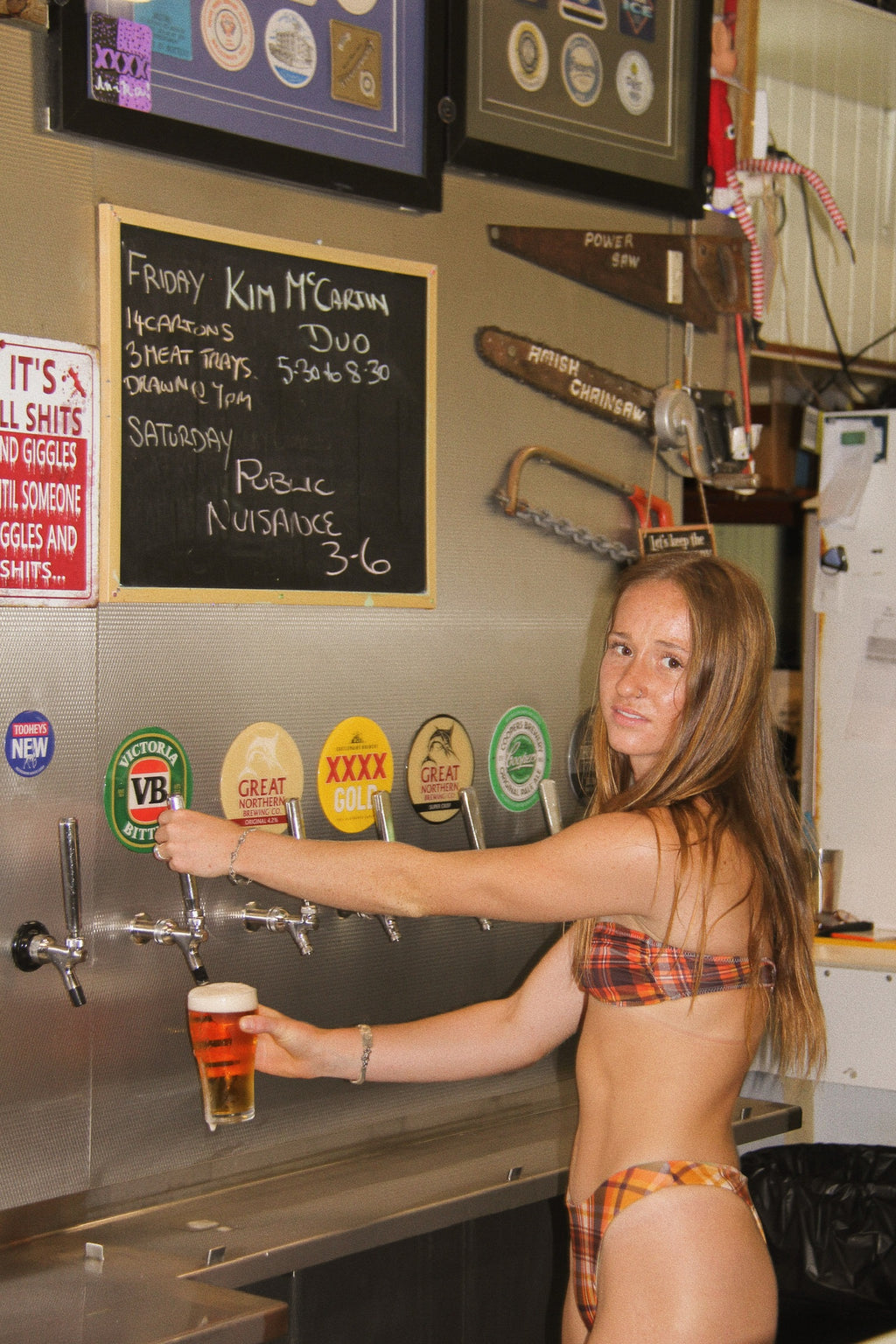 Kinae Brown Bandeau Top (Pre-Order)