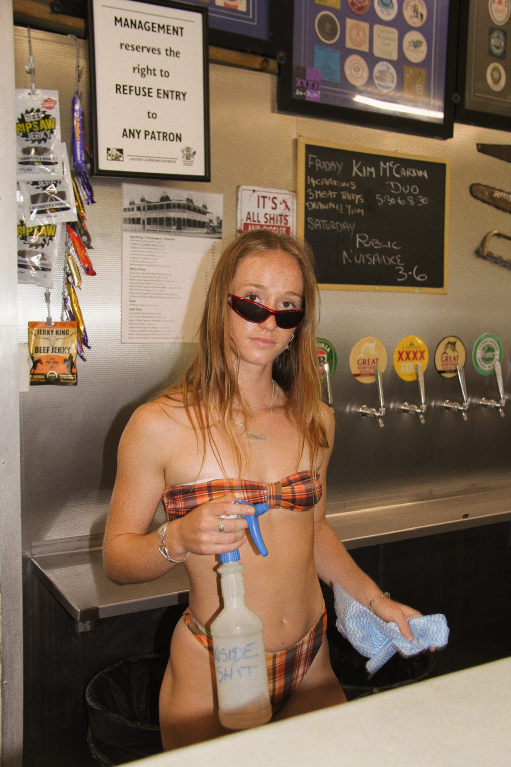 Kinae Brown Bandeau Top (Pre-Order)